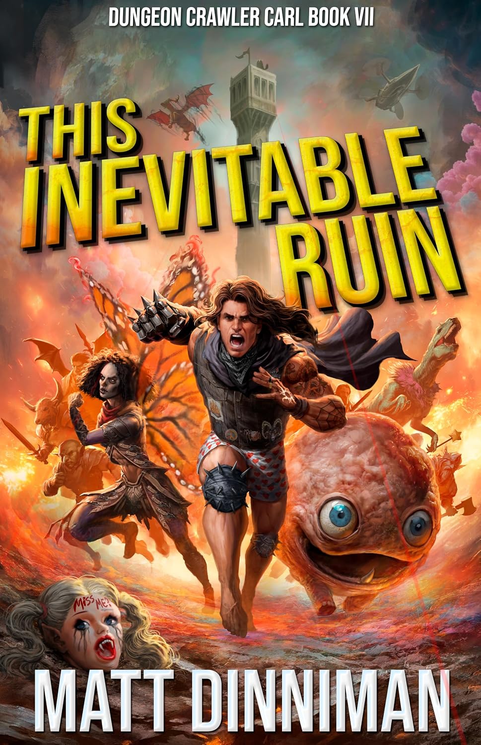 Dungeon Crawler Carl cover artwork.