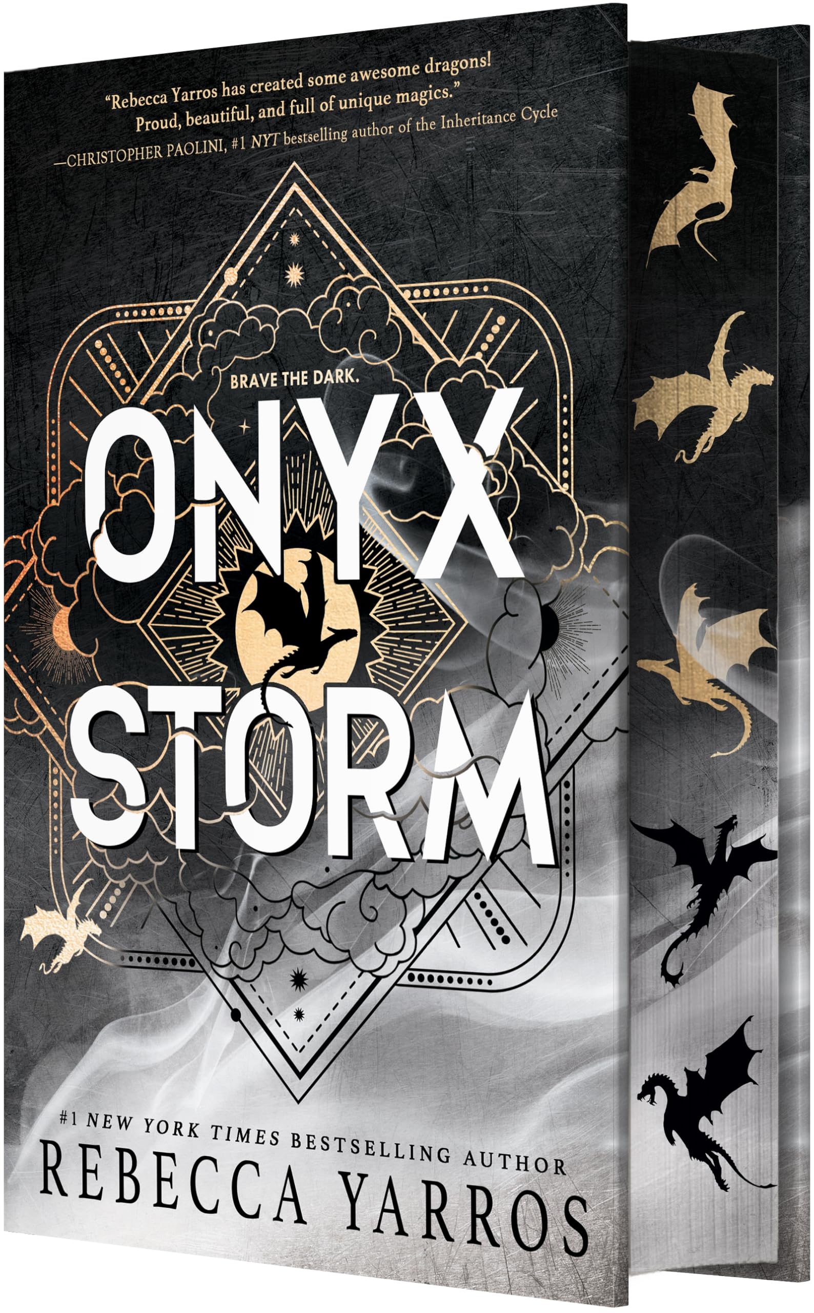Onyx Storm cover artwork.