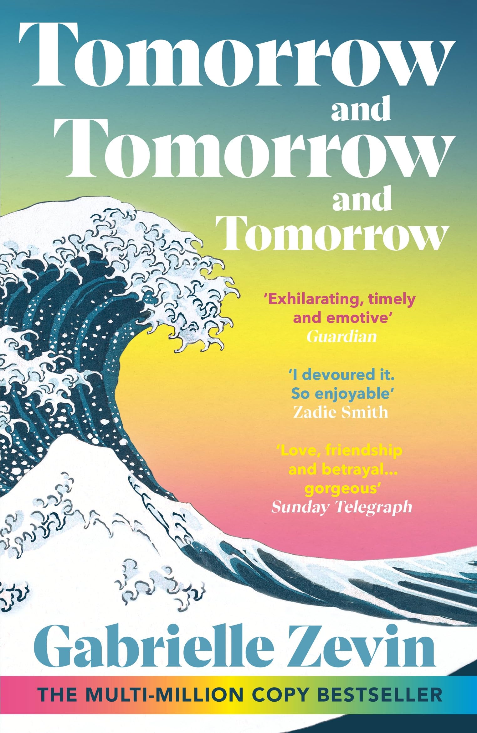 Tomorrow, and Tomorrow, and Tomorrow cover artwork.