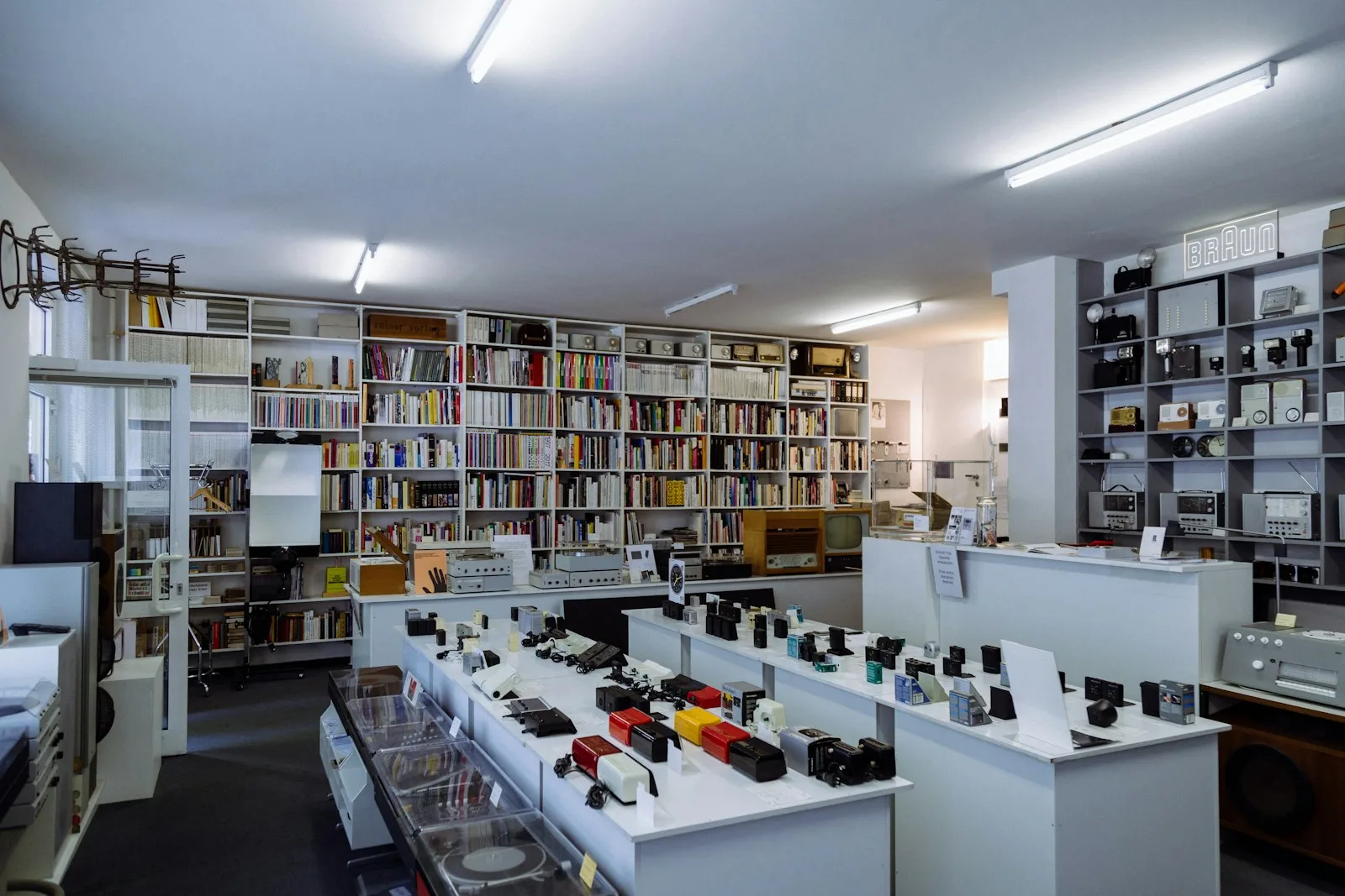 Everyday belongings stored throughout a home