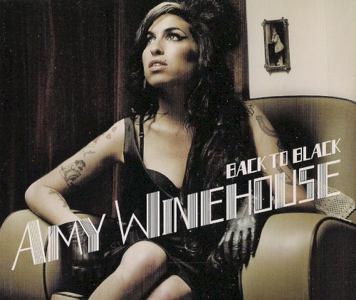 Back to Black by Amy Winehouse cover artwork.