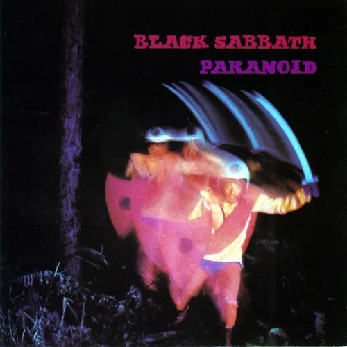 Paranoid by Black Sabbath cover artwork.