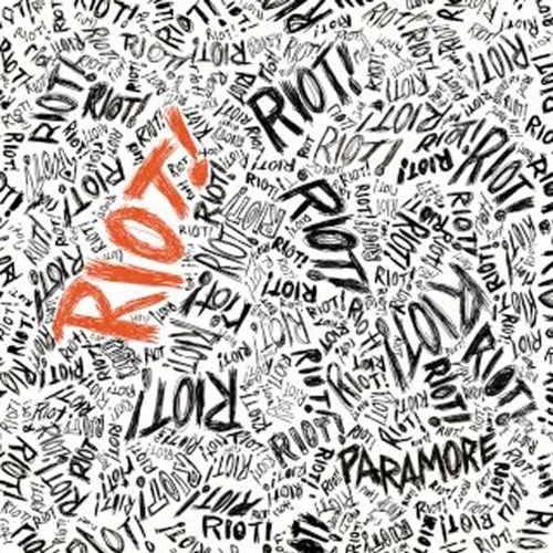 Riot! by Paramore cover artwork.